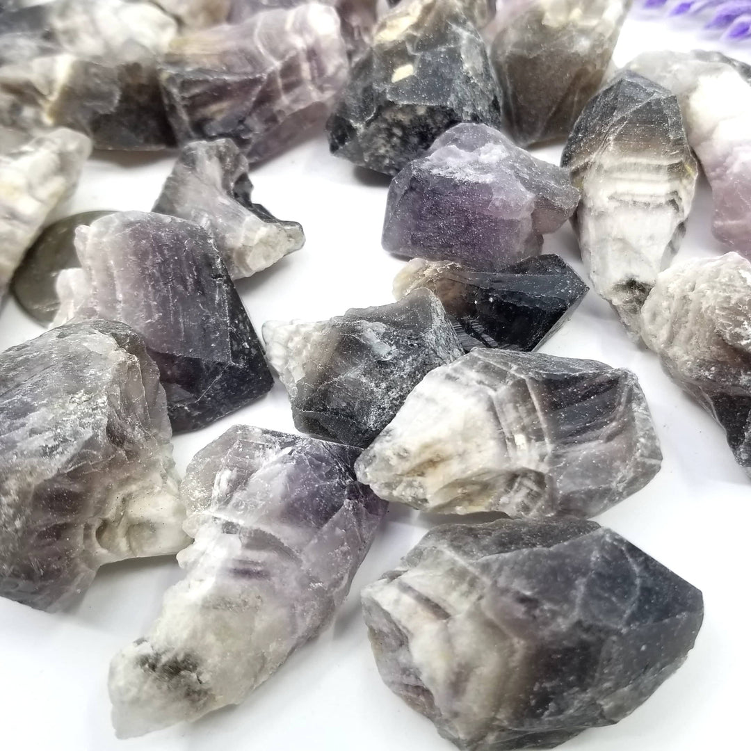 Chevron Amethyst Points - 1 LB - Funky Stuff