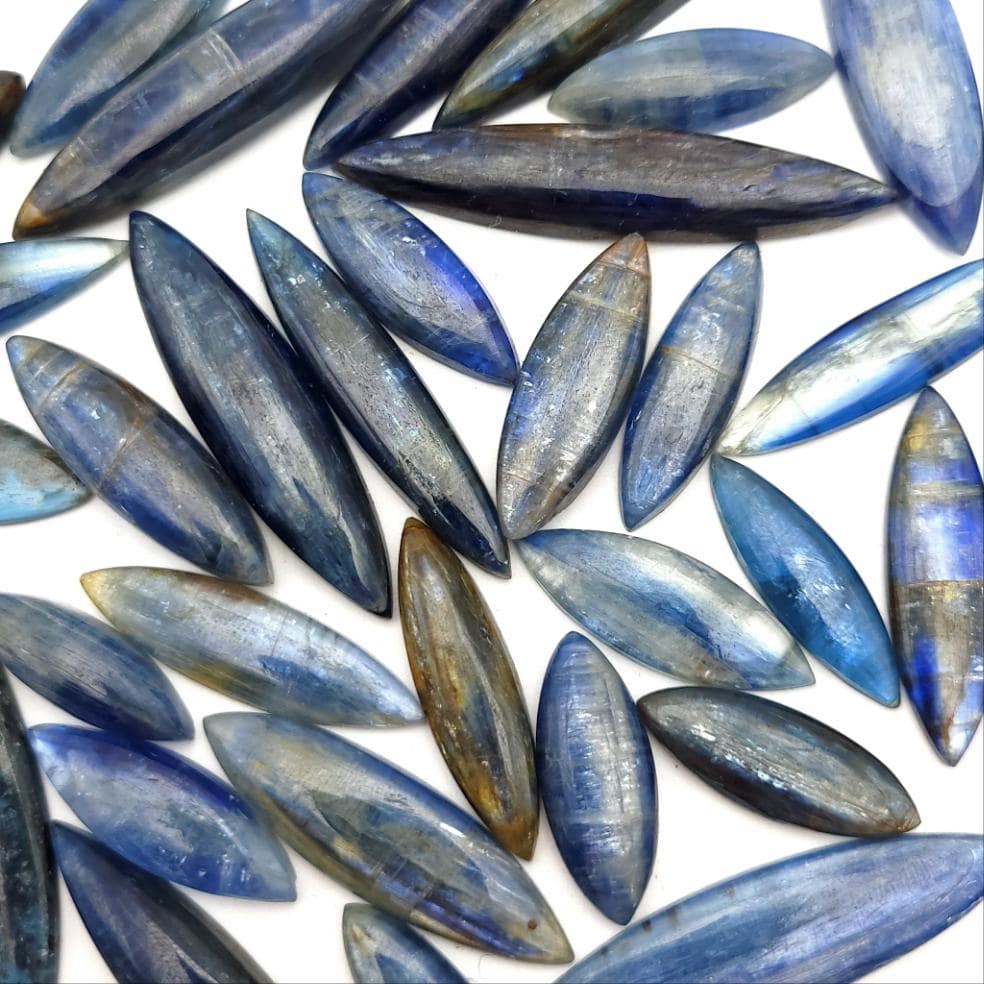 Blue Kyanite Cabochon - Marquise - Funky Stuff