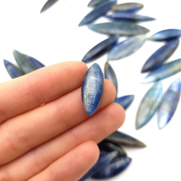 Blue Kyanite Cabochon - Marquise - Funky Stuff