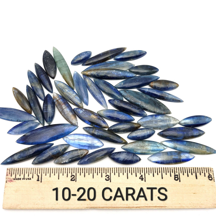 Blue Kyanite Cabochon - Marquise - Funky Stuff