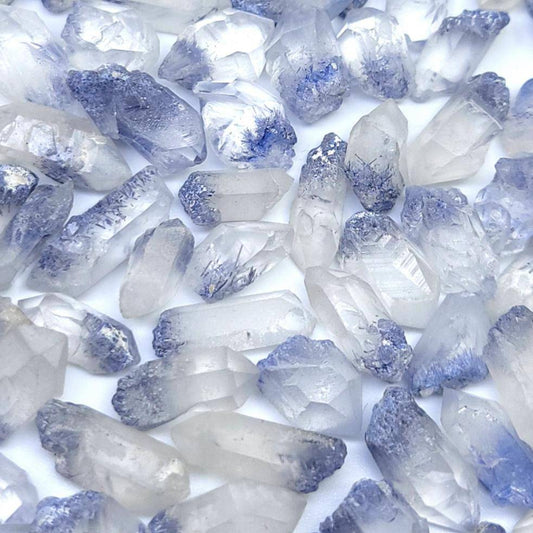 Dumortierite Included Quartz - 5 Grams