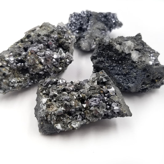 Fluorite With Galena and Pyrite (Medium)