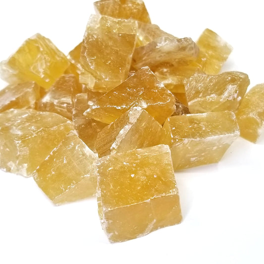 Honey Calcite Rough 1 lb (~1"-2")