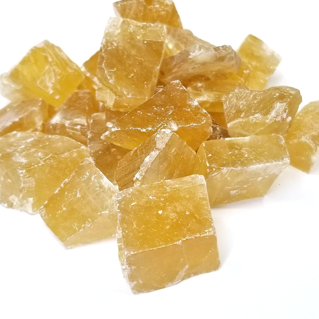 Honey Calcite Rough 1 lb (~1"-2") - Funky Stuff