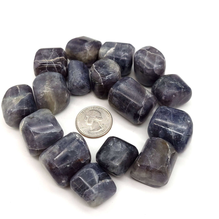 Iolite Tumbled Stone - Funky Stuff