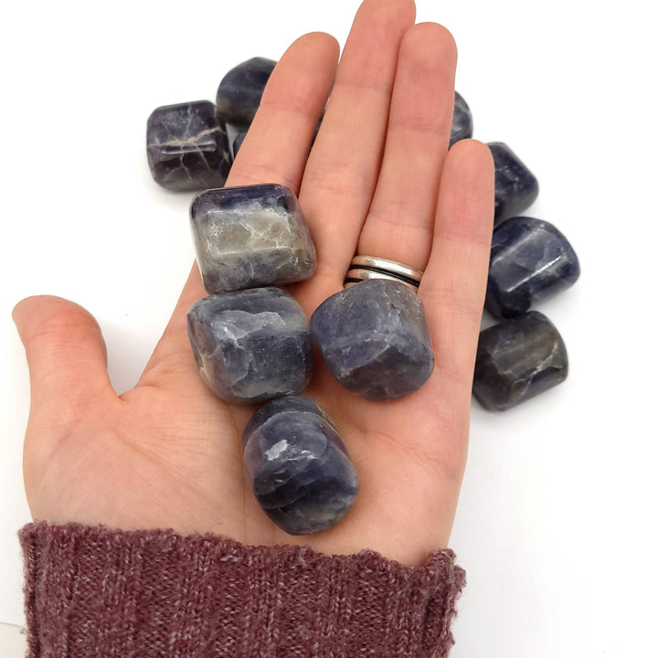 Iolite Tumbled Stone - Funky Stuff