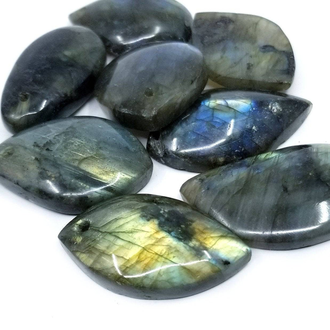 Labradorite Cab (Drilled) - Funky Stuff