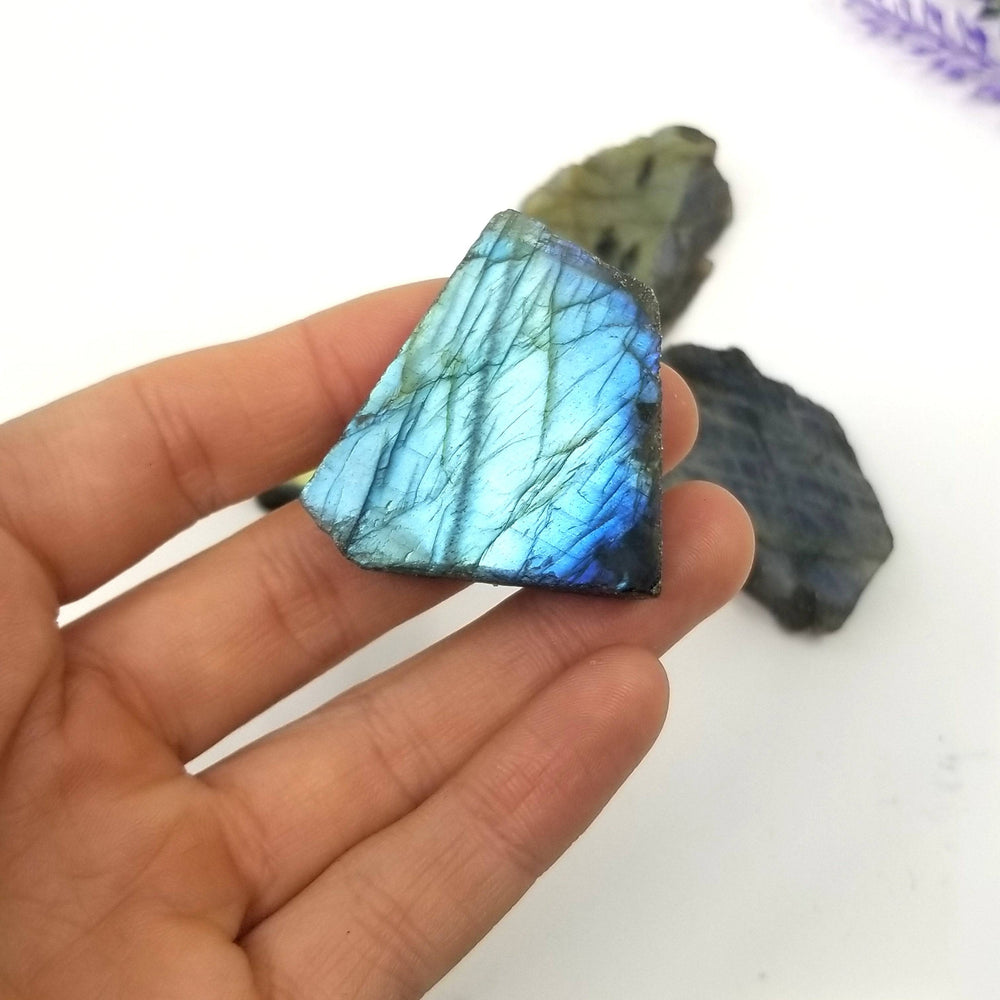 Labradorite Half Polished (1-2") - Funky Stuff