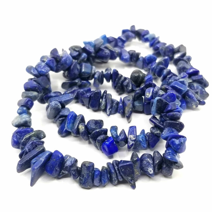 Lapis Lazuli Chip Bracelet - Funky Stuff