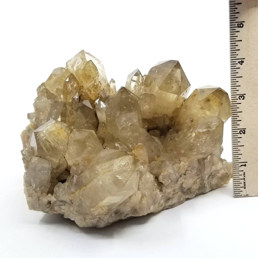 Large Natural Citrine Cluster - Funky Stuff