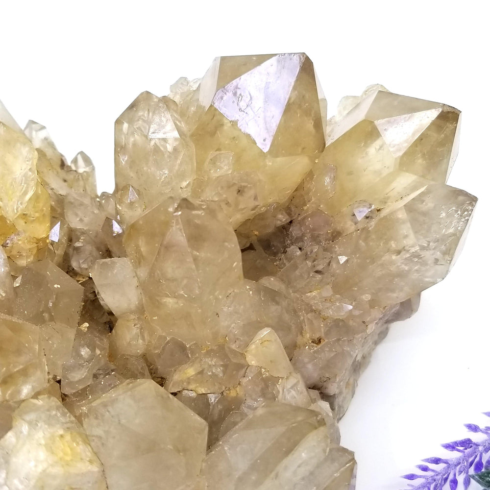 Large Natural Citrine Cluster - Funky Stuff