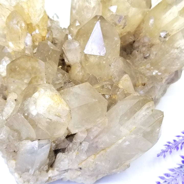Large Natural Citrine Cluster - Funky Stuff