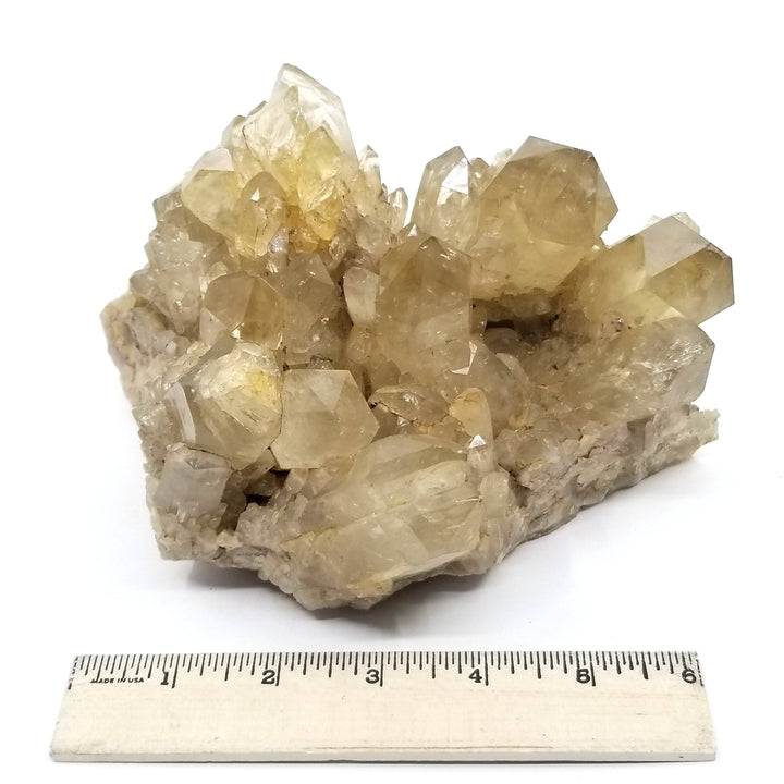 Large Natural Citrine Cluster - Funky Stuff