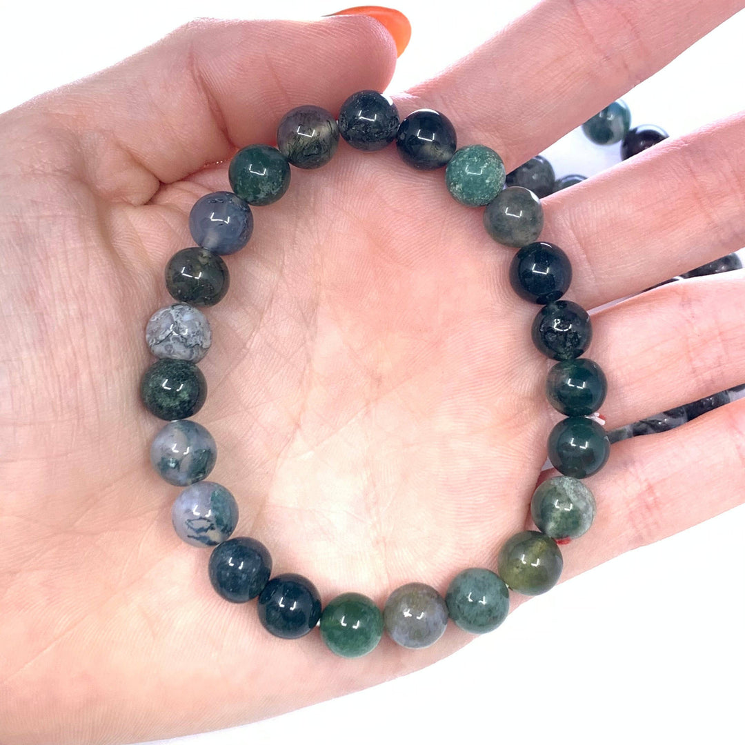 Moss Agate Bracelet - Funky Stuff