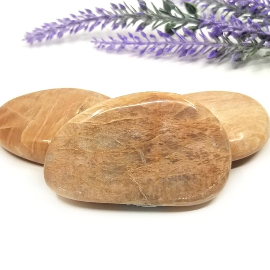 Peach Moonstone Palmstone