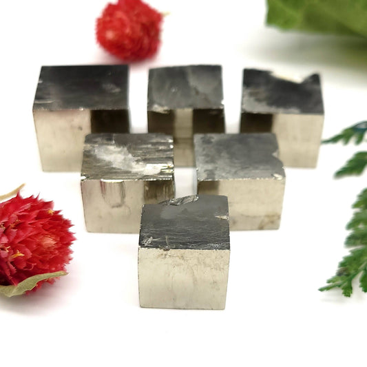 Pyrite Cubes (Natural)