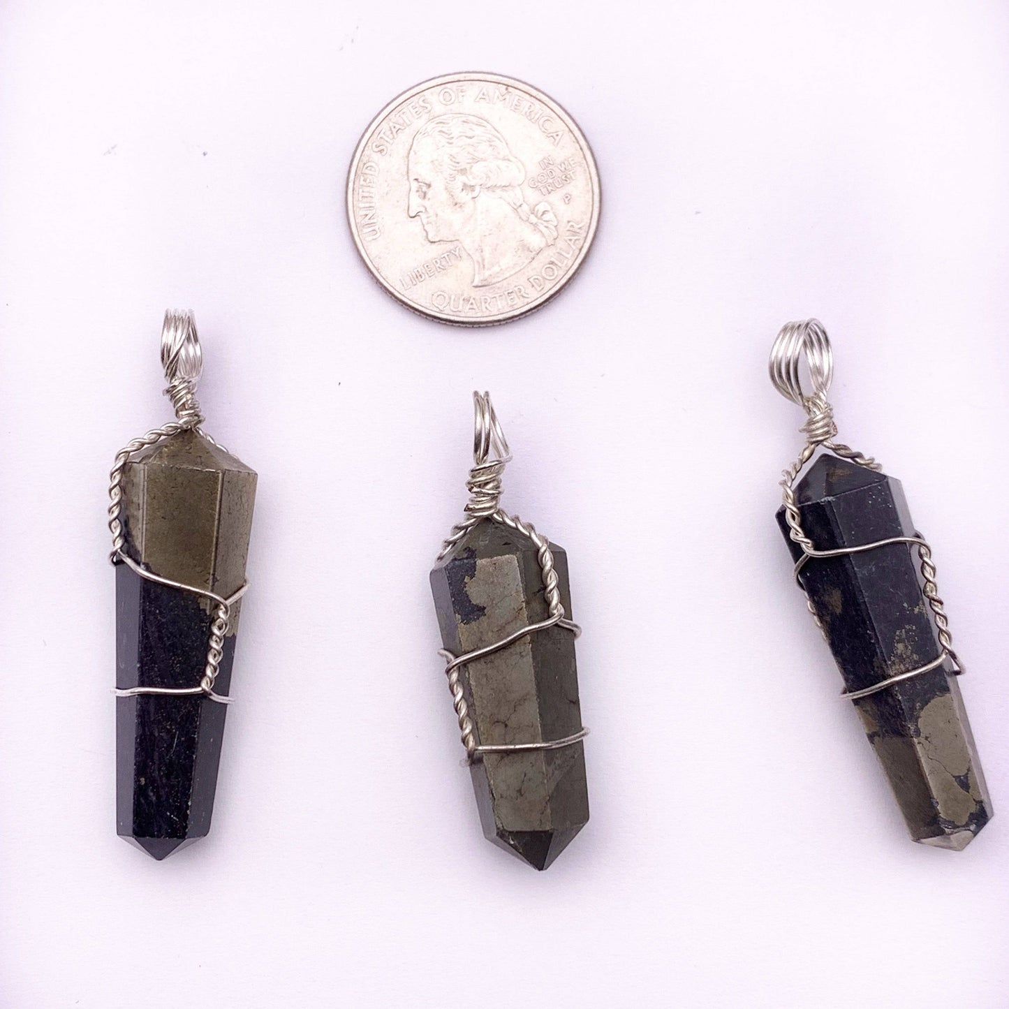 Pyrite Wire Wrapped Pendant