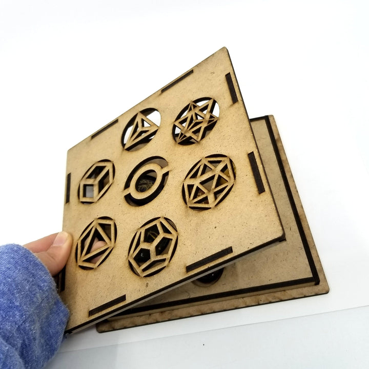 Reiki Chakra Sets with laser cut wood composite box - Funky Stuff