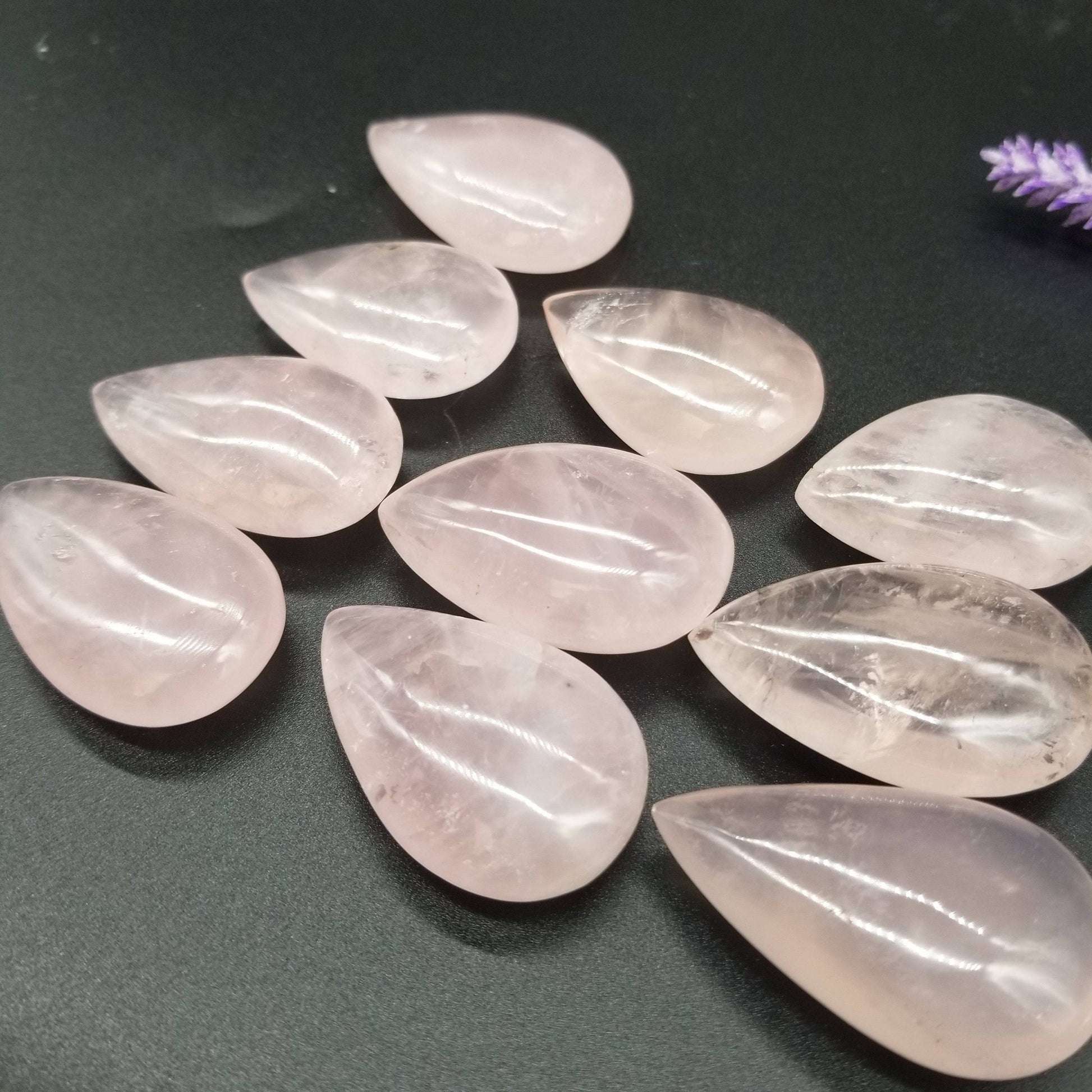 Rose Quartz Teardrop - Funky Stuff