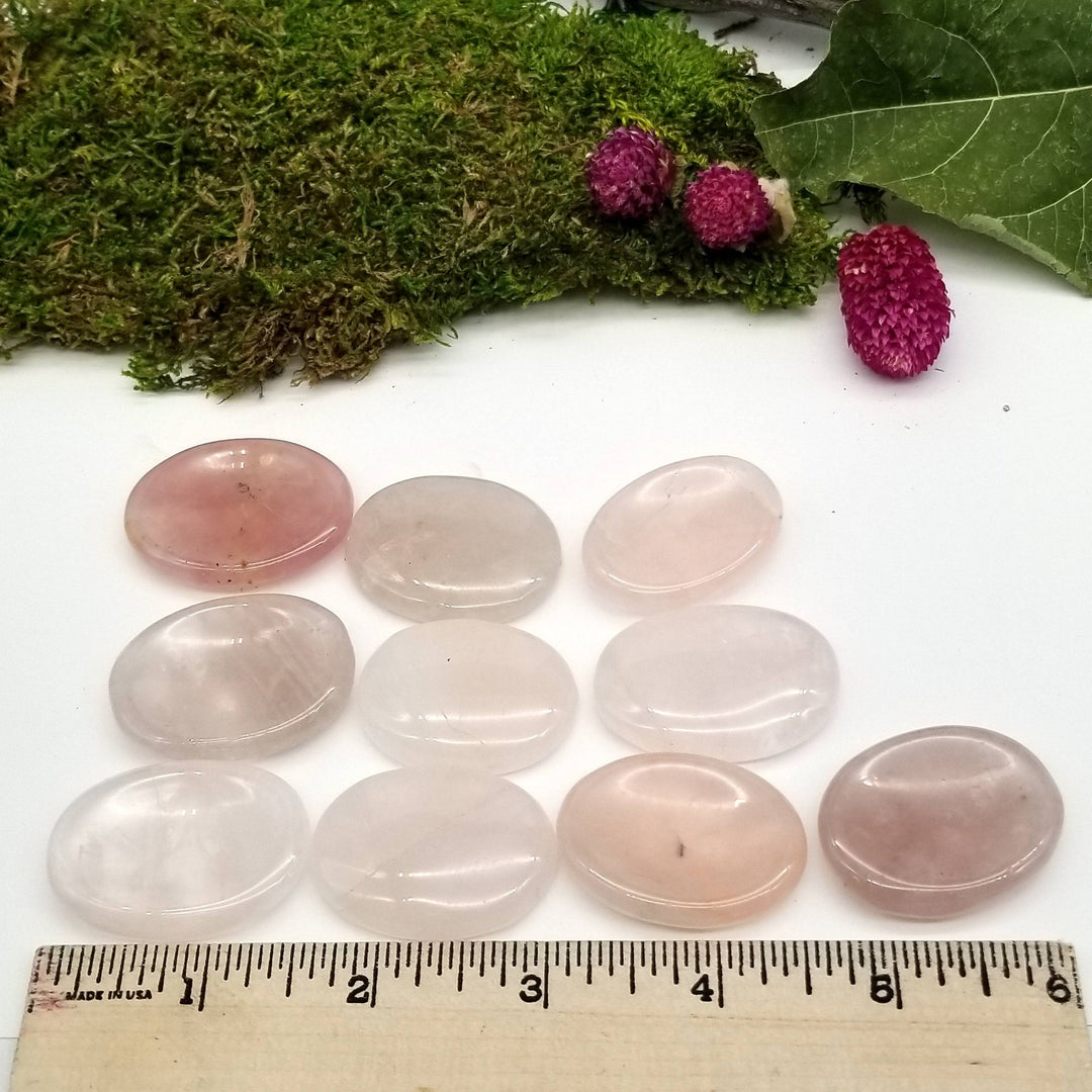 Rose Quartz Worry Stone - Funky Stuff