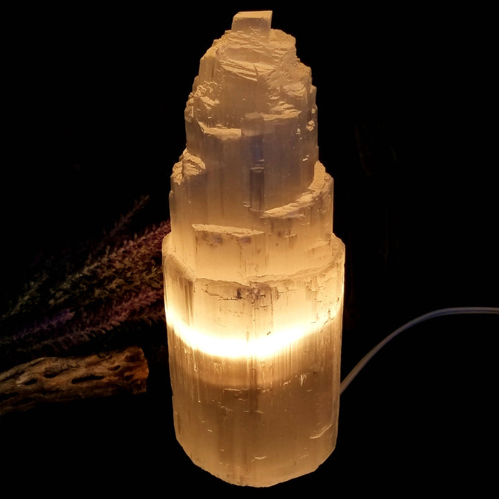 Selenite Lamp (10") - Funky Stuff