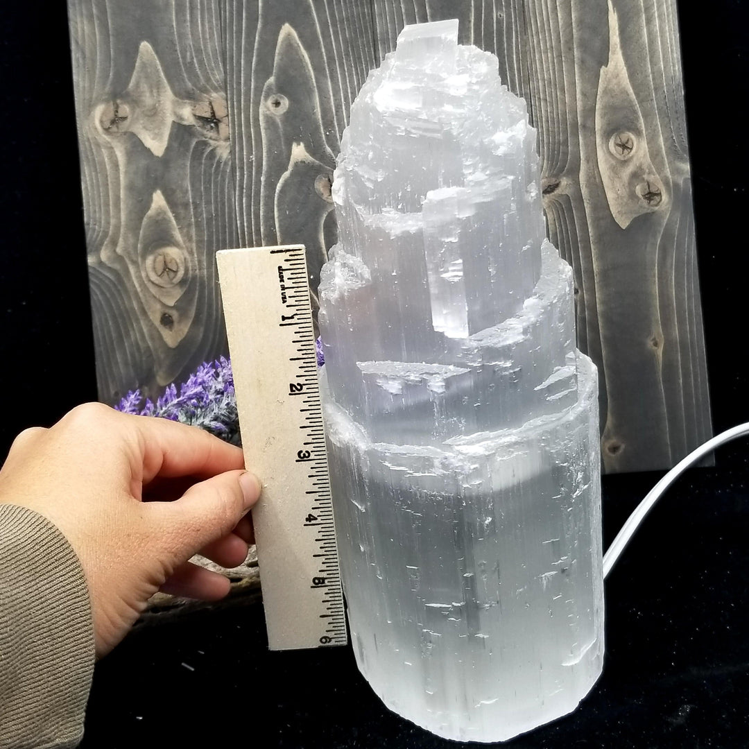 Selenite Lamp (10") - Funky Stuff