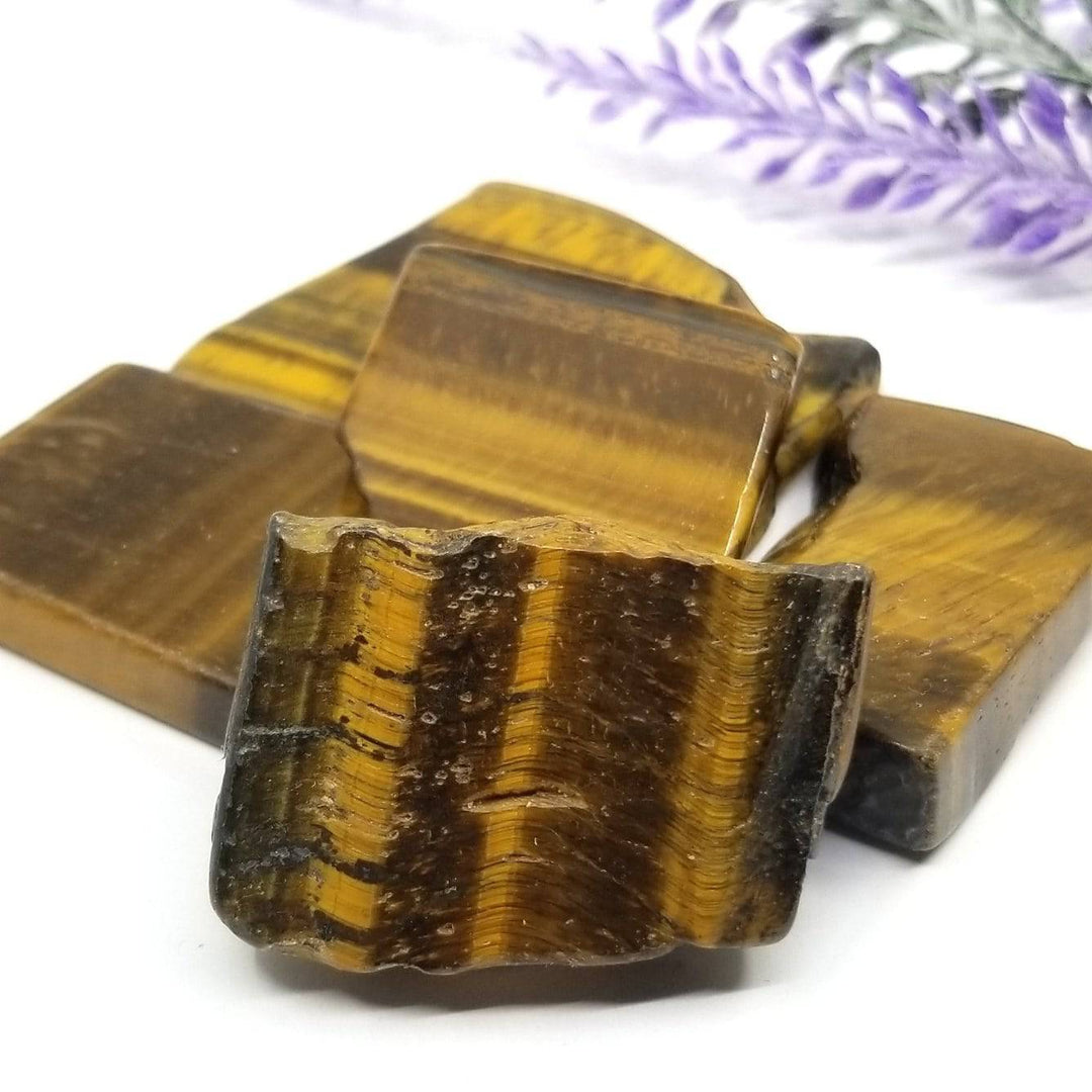 Tiger's Eye Half-Polished (1-2") - Funky Stuff