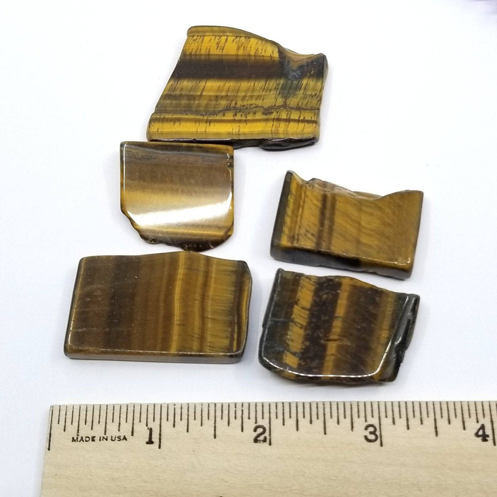 Tiger's Eye Half-Polished (1-2") - Funky Stuff