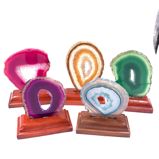 Agate Wood Base - Funky Stuff