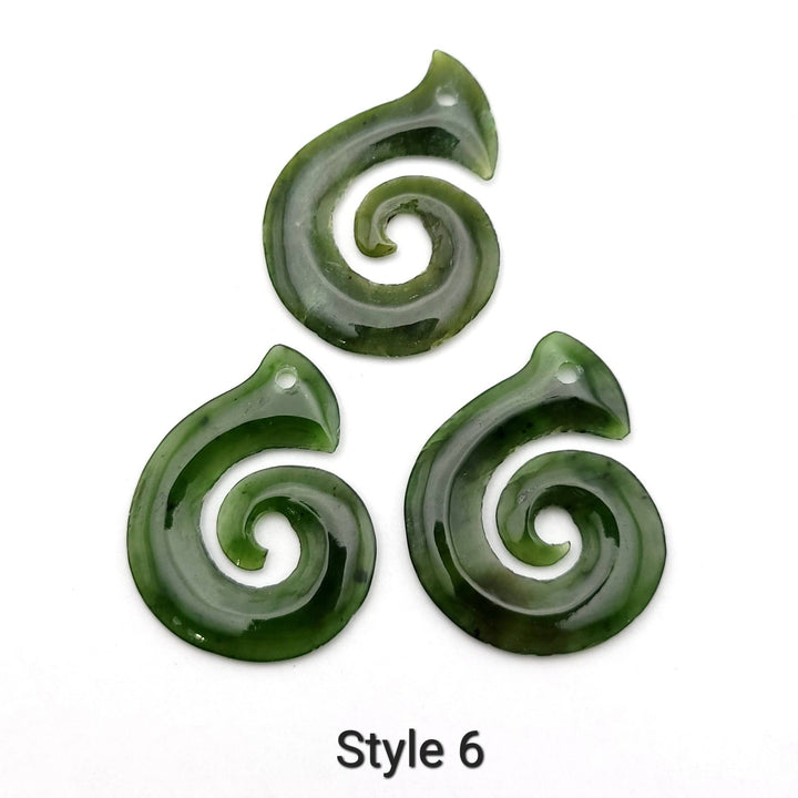 Carved Jade Pendant - Funky Stuff