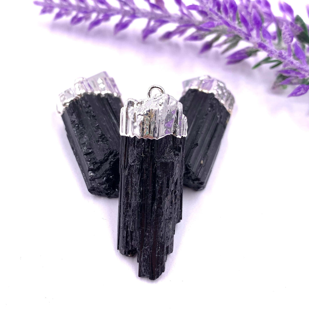 Black Tourmaline Pendant - Funky Stuff