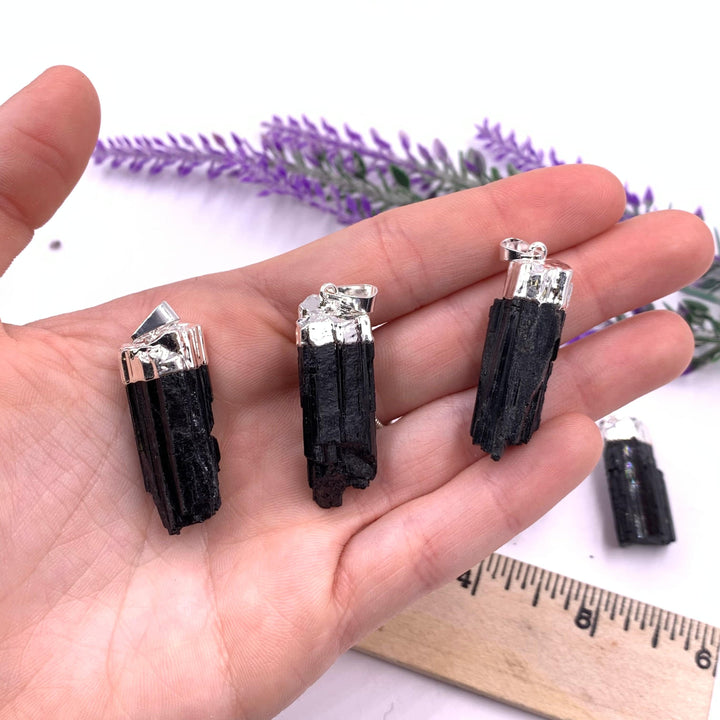 Black Tourmaline Pendant - Funky Stuff