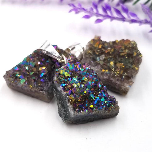 Aura Quartz Pendant - Funky Stuff
