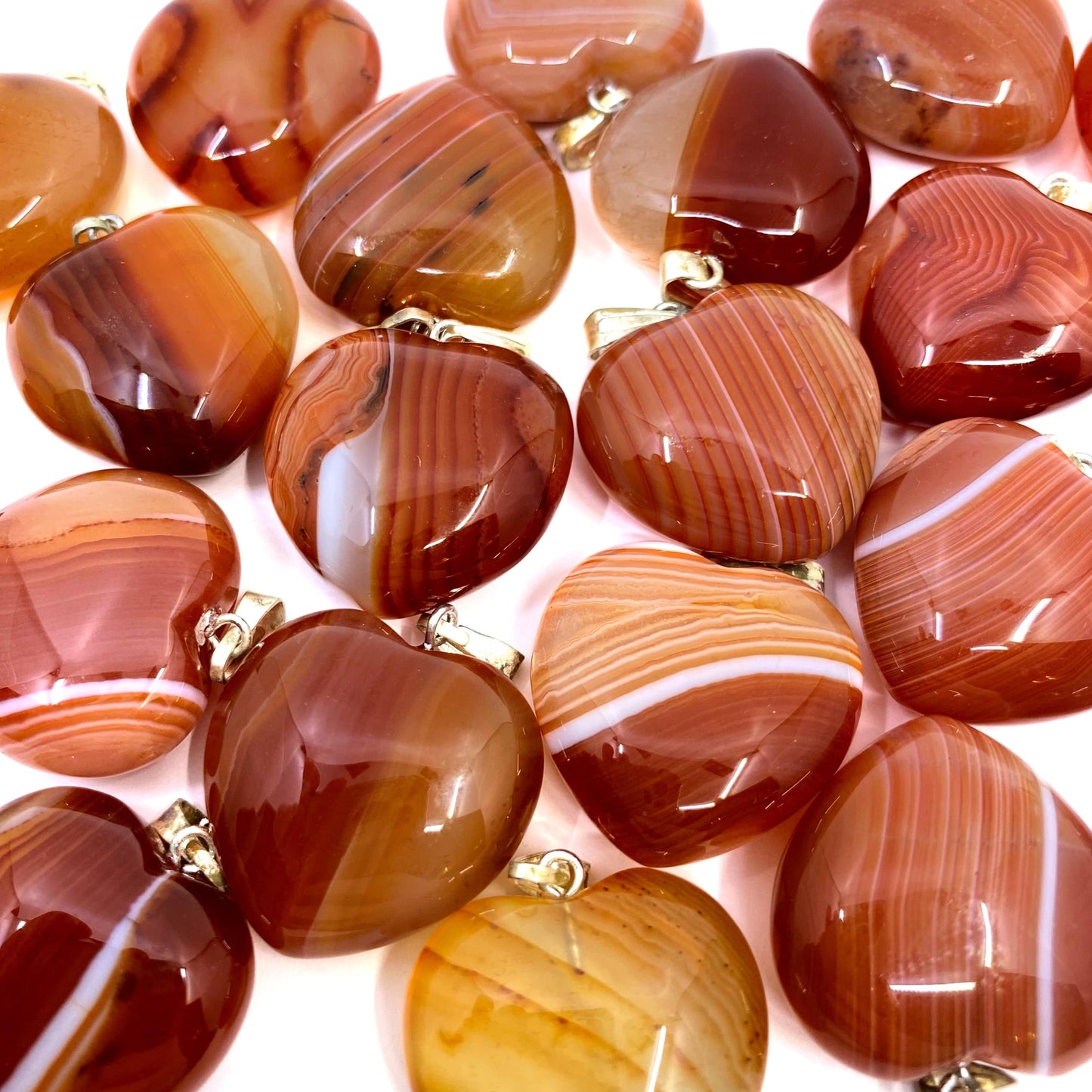 Carnelian Heart Pendant