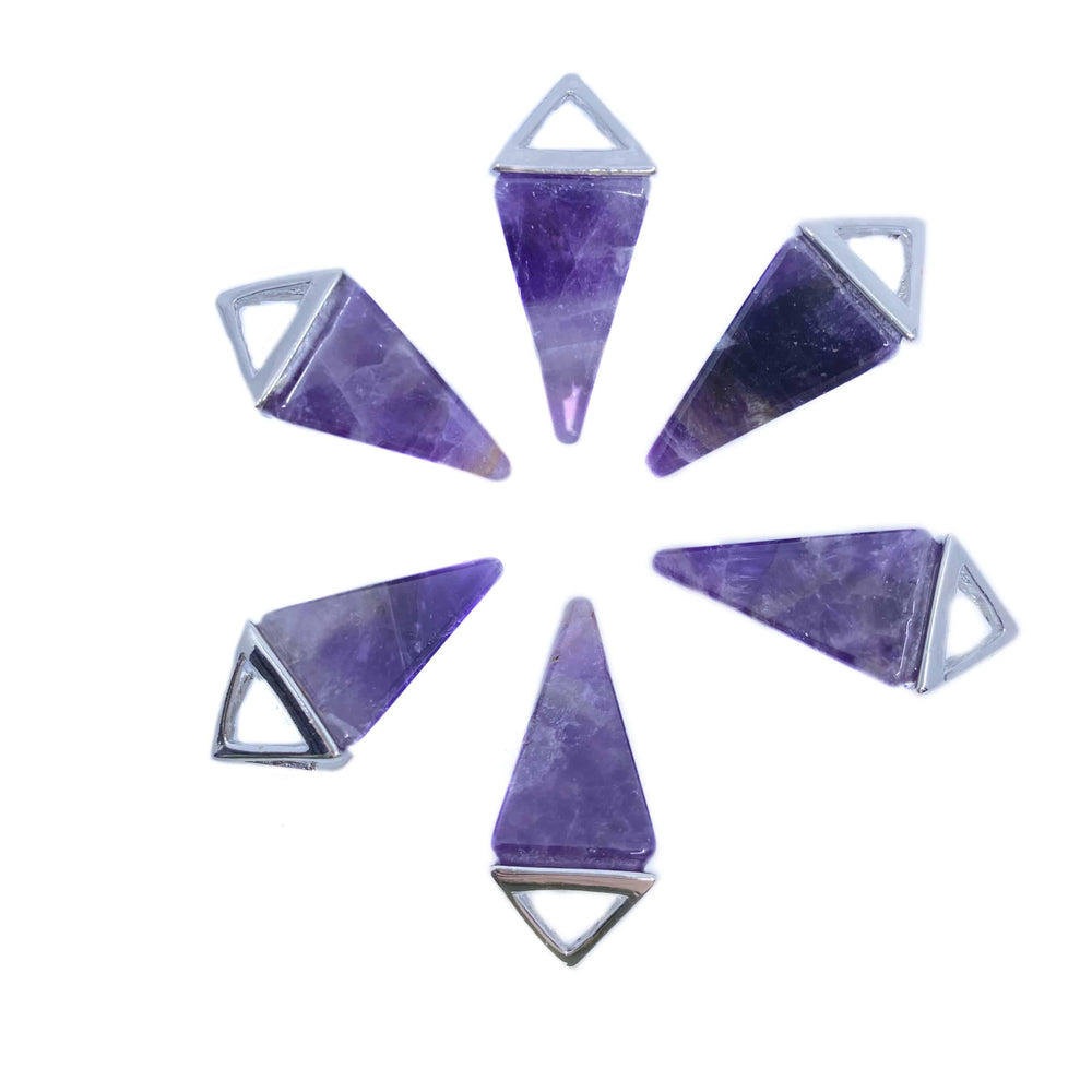 Crystal Pyramid Pendants - Funky Stuff