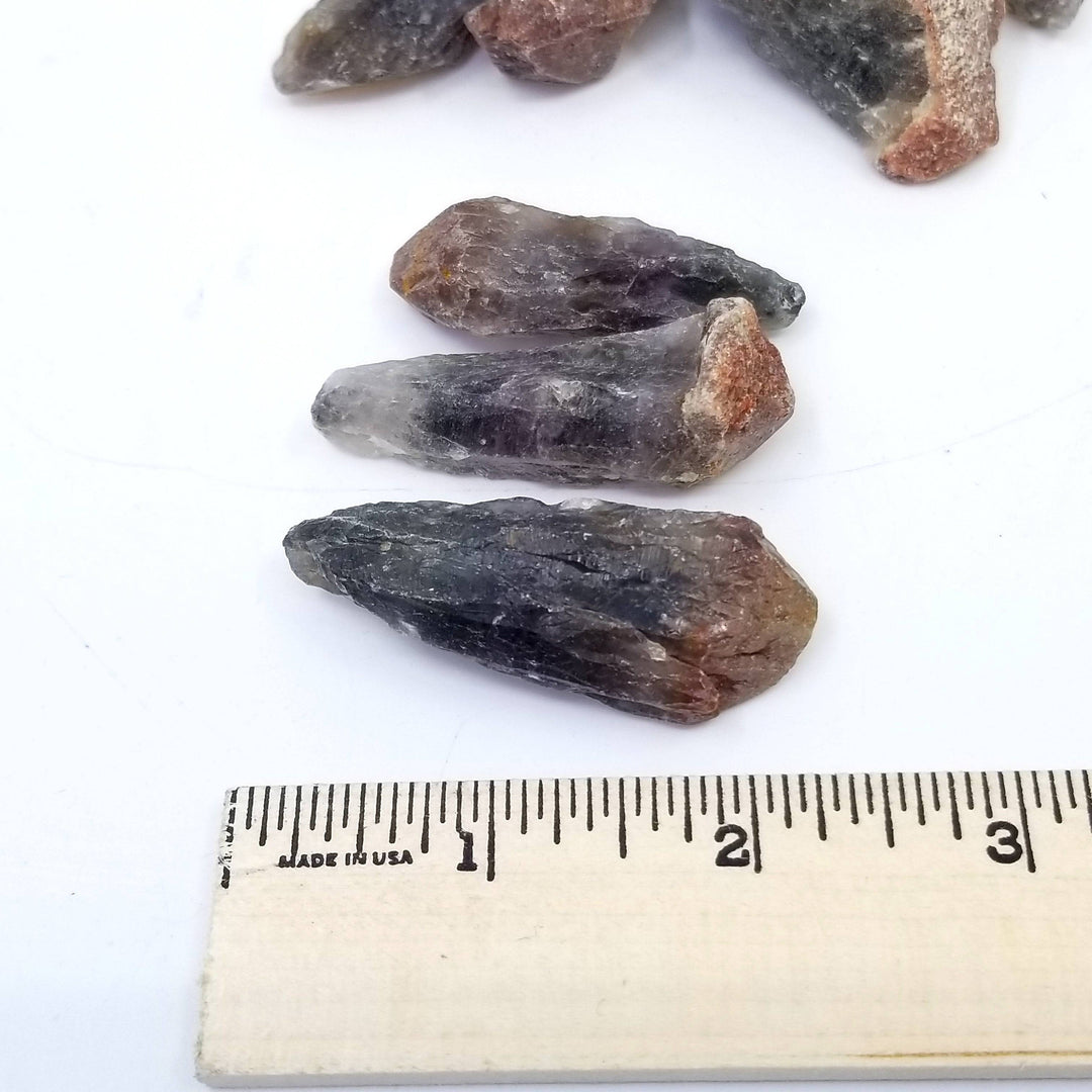 "Super 7" Hematite Capped Amethyst - Funky Stuff