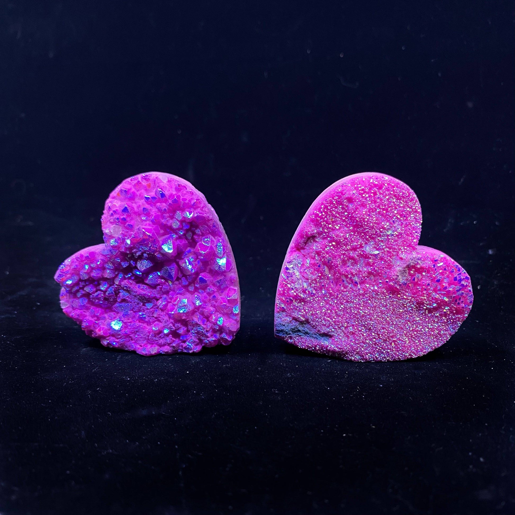 Aura Quartz Heart (Pink) - Funky Stuff
