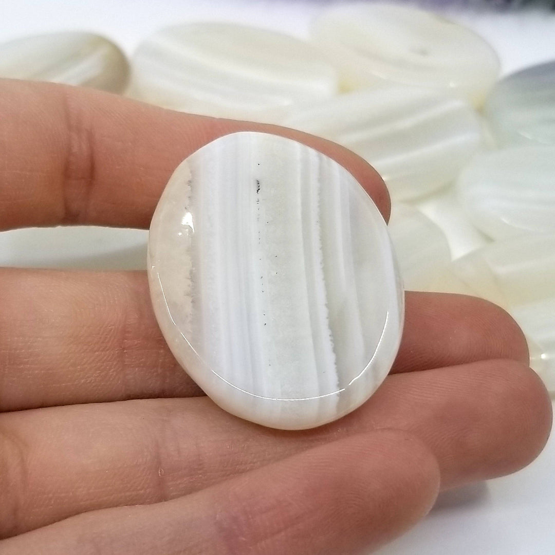 Banded Agate Worry Stone - Funky Stuff