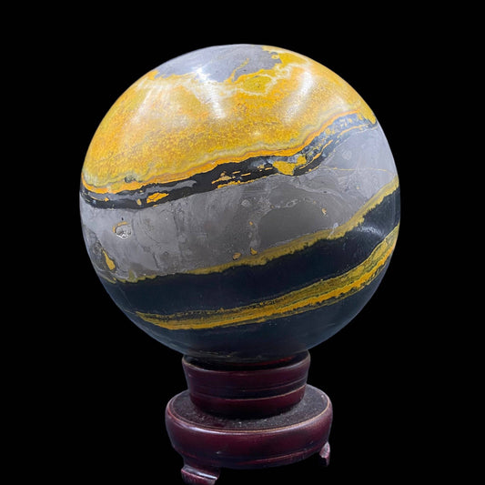 Bumblebee Jasper Sphere - Funky Stuff