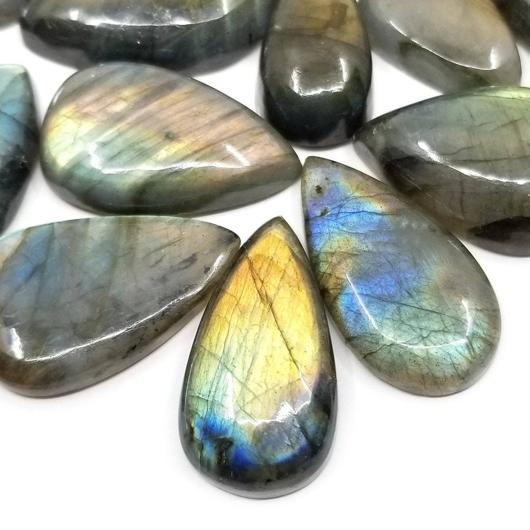 Labradorite Tear Drop Cabochon - Funky Stuff