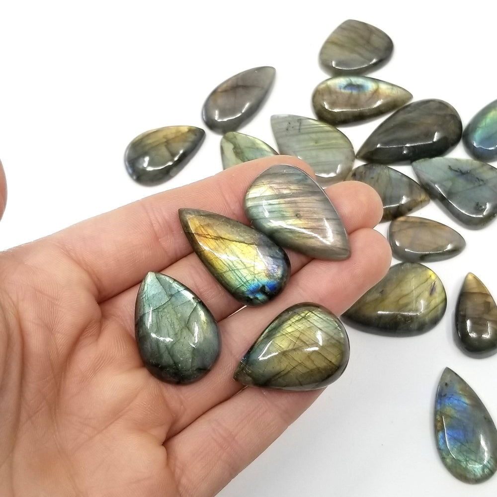 Labradorite Tear Drop Cabochon - Funky Stuff