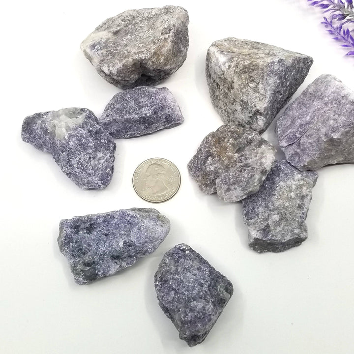 Lepidolite Rough - Funky Stuff