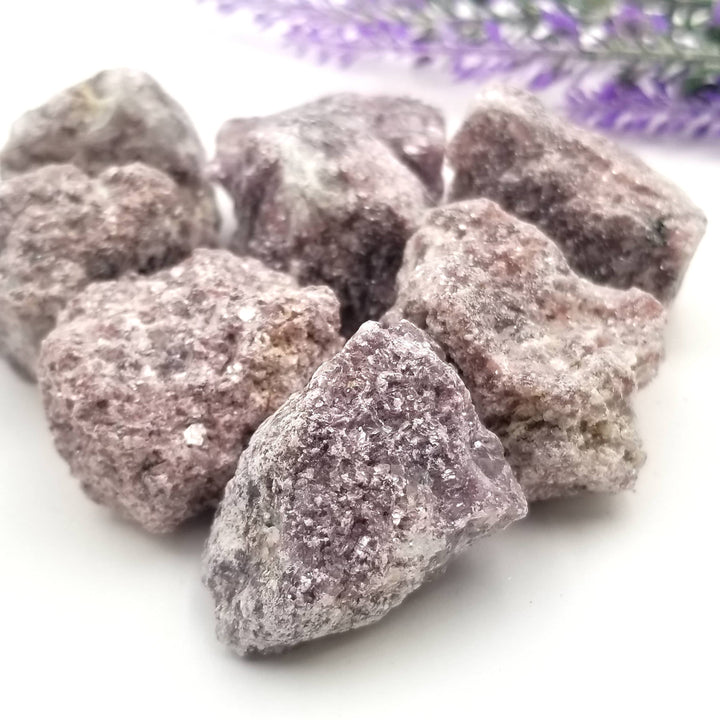 Lepidolite Rough - Funky Stuff