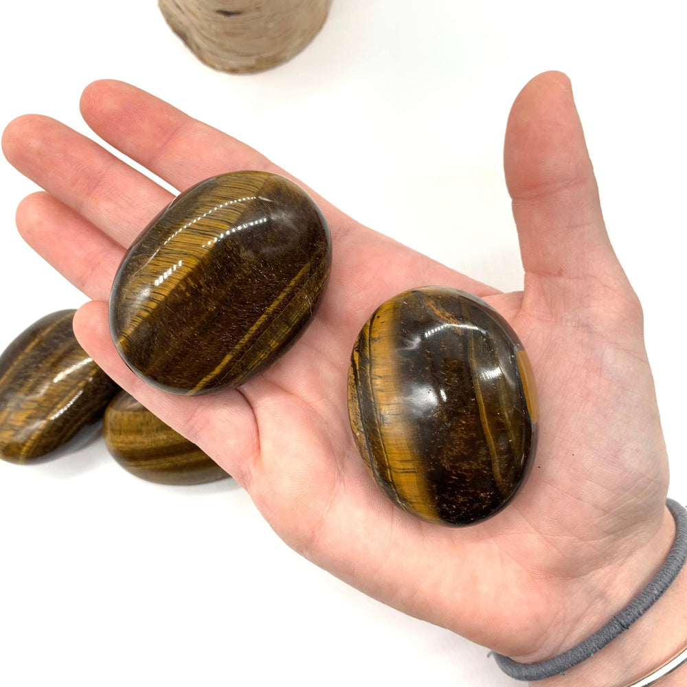 Tiger's Eye Palmstone - Funky Stuff
