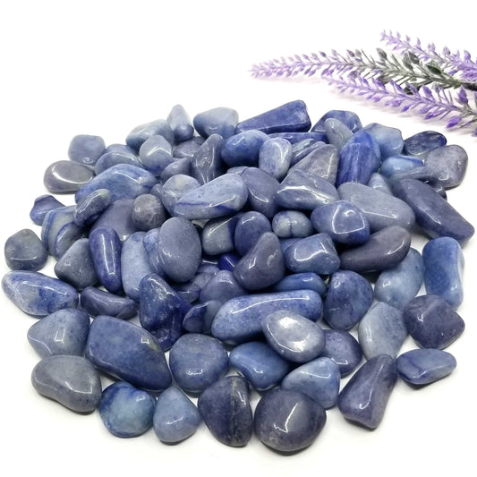 Blue Aventurine Tumbled Stones 1 LB