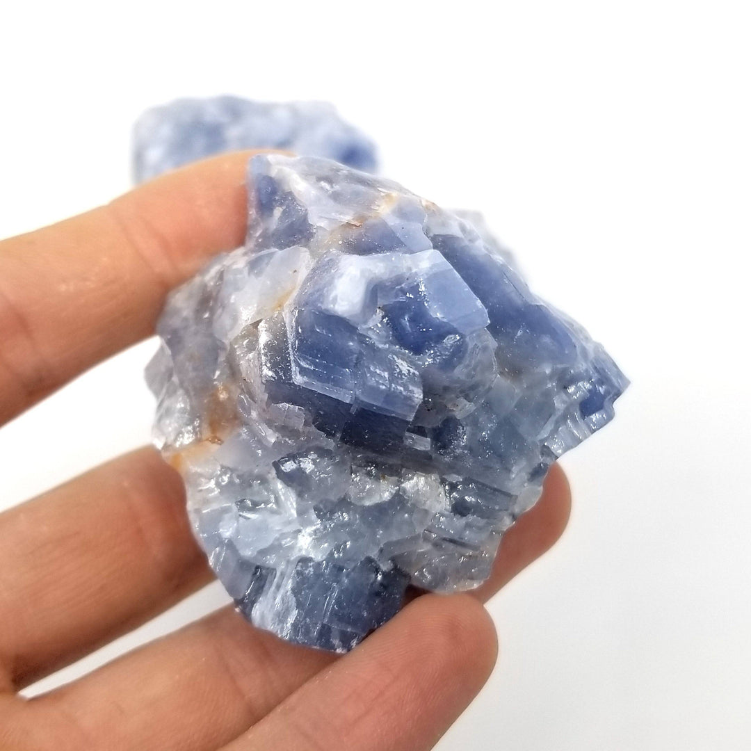 Blue Calcite Rough - Funky Stuff