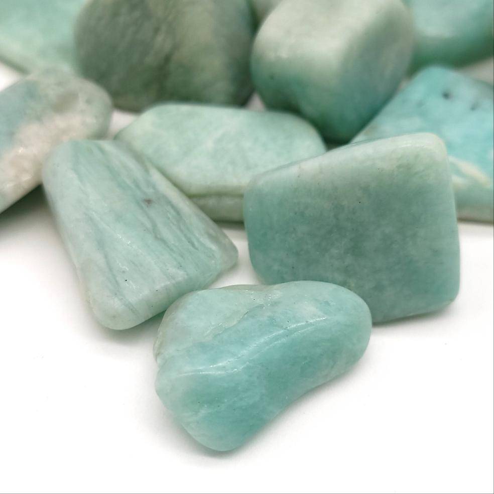 Amazonite Tumbled Stone - Funky Stuff