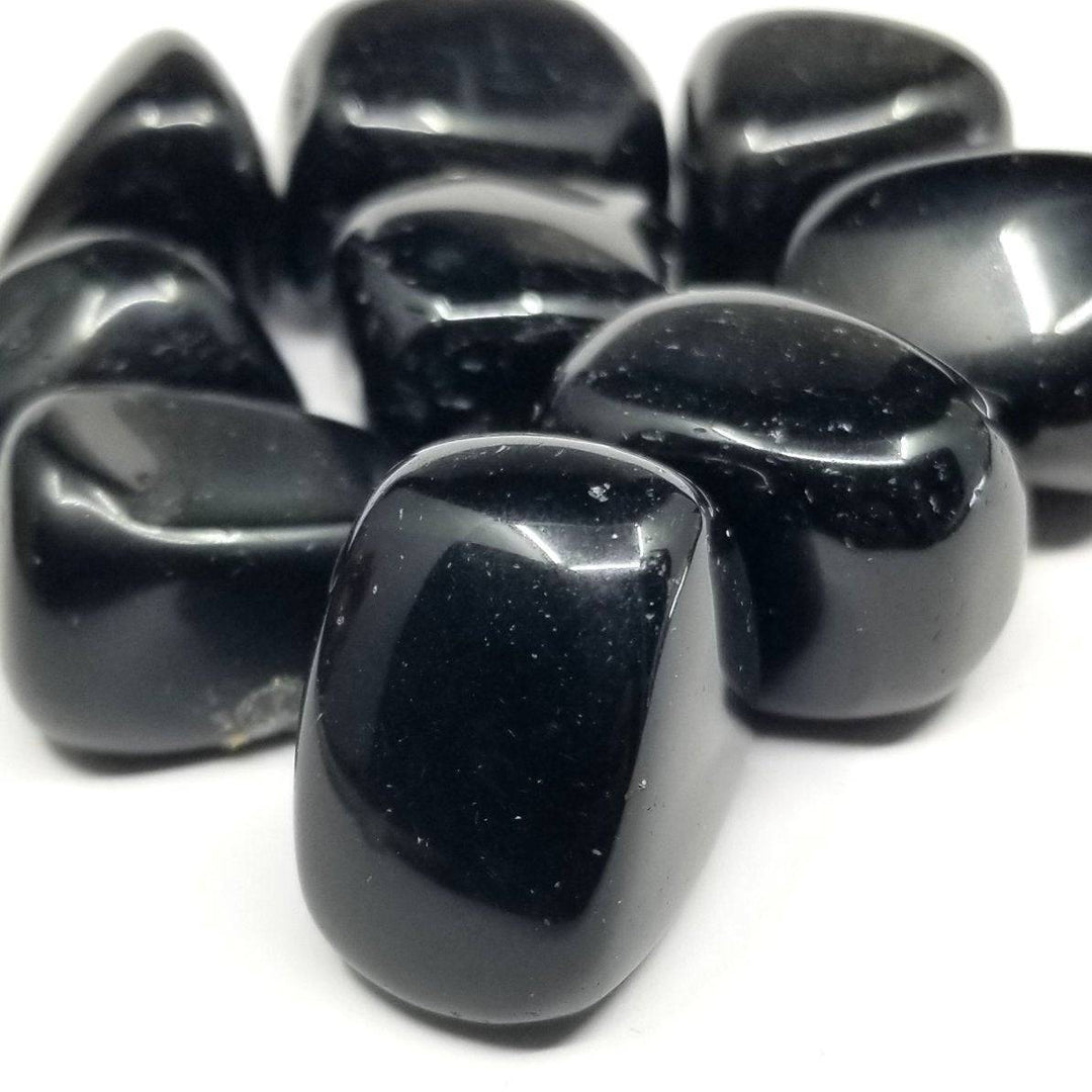 Black Obsidian Tumbled Stone - Funky Stuff