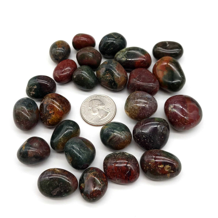 Bloodstone Tumbled Stone - Funky Stuff