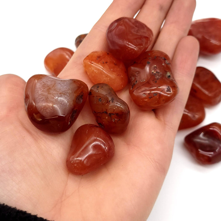 Carnelian Tumbled Stone - Funky Stuff